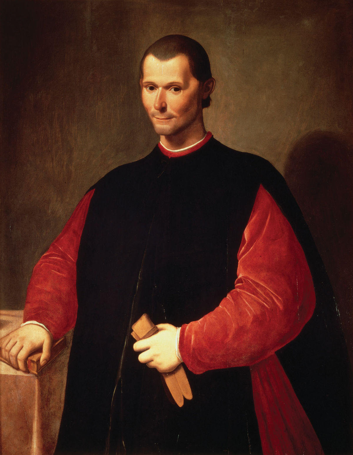 Portrait of author Niccolò Machiavelli